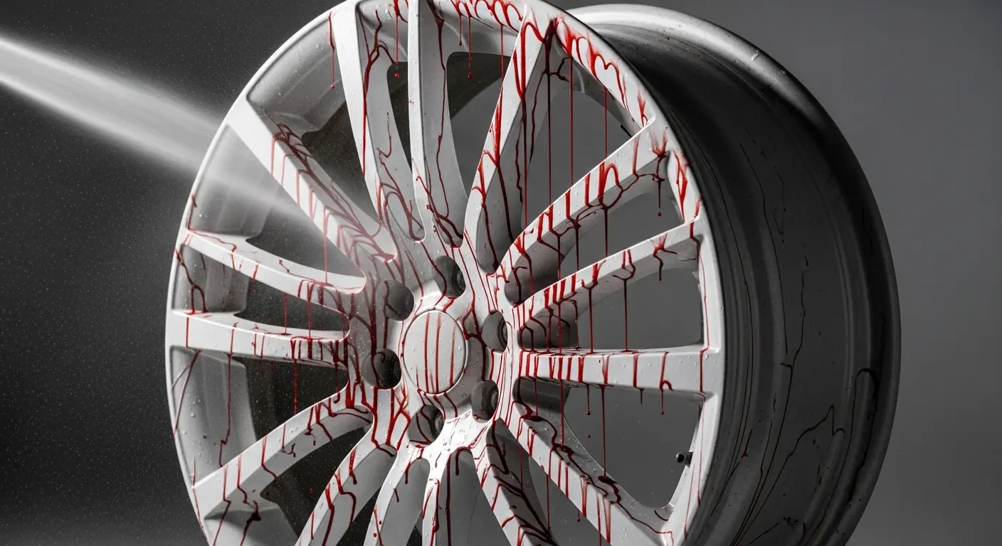 Demir tozu sökücü spreyin jant üzerindeki etkisi